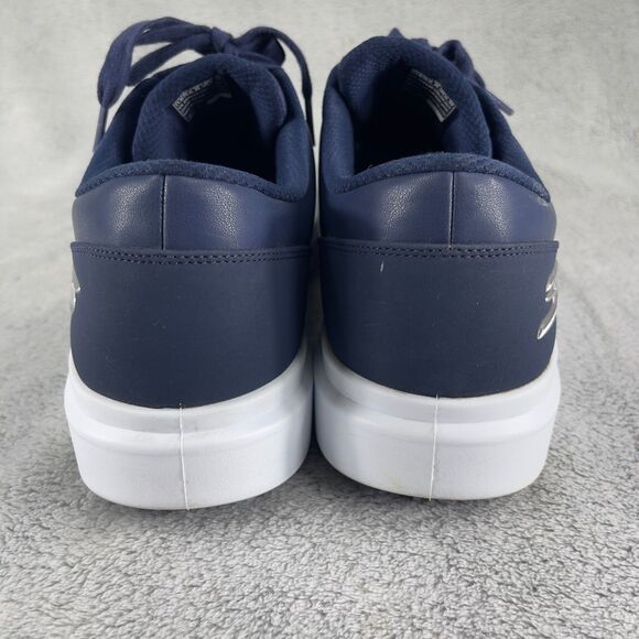 Skecher Spikeless Golf Shoe Mens 11.5 Navy Blue Drive 6 Arch Leather Relaxed Fit main image 6